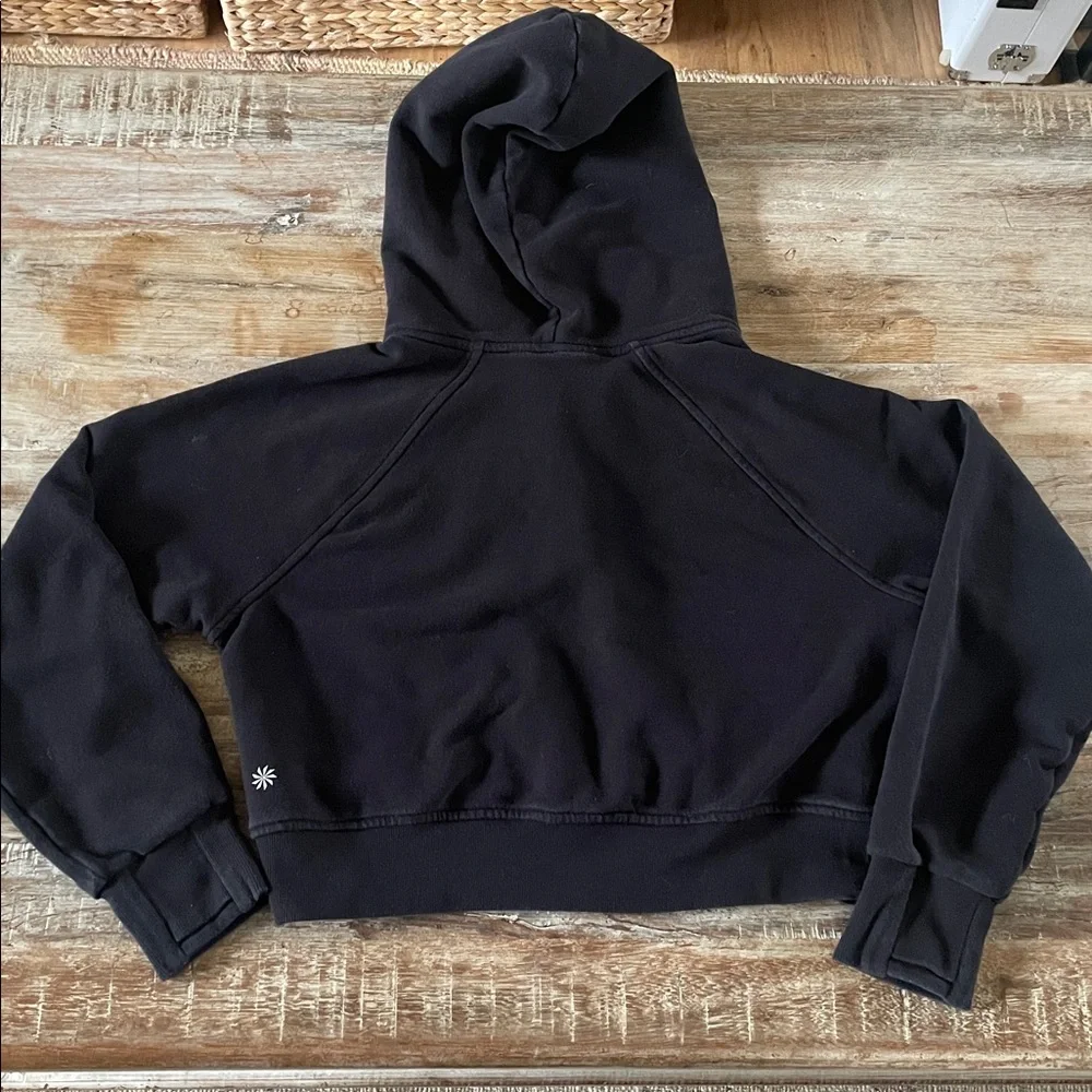 Athleta Girl cropped  Half-Zip sweatshirt